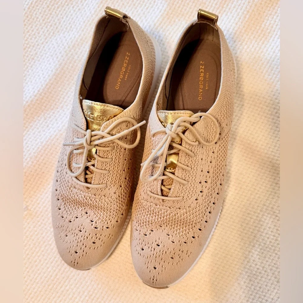COLE HAAN Women's 2.ZERØGRAND Stitchlite Wingtip Oxfords Sneakers Tennis Shoes - Picture 10 of 15